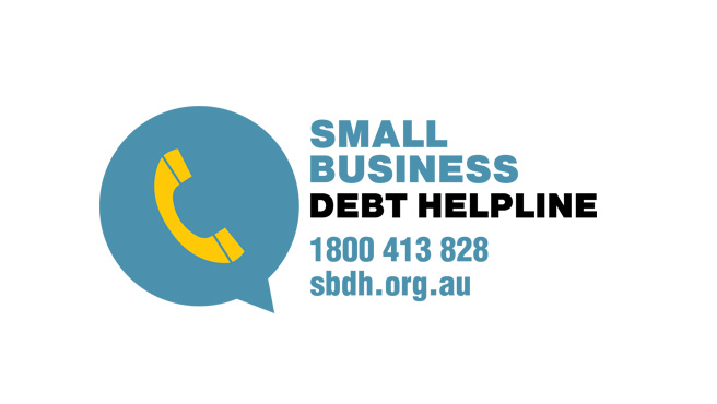 Small Business Debt Helpline 1800 413 828 sbdh.org.au